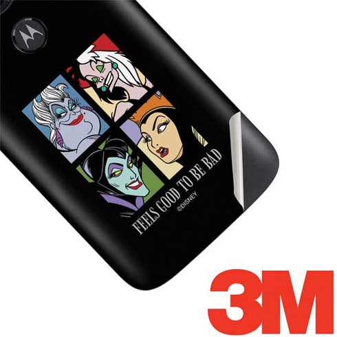 Disney Villains Characters Feels Good To Be Bad Moto E5 Play Skin